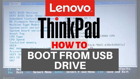 lenovo y50 boot from cloned usb|lenovo thinkpad e590 boot disk.